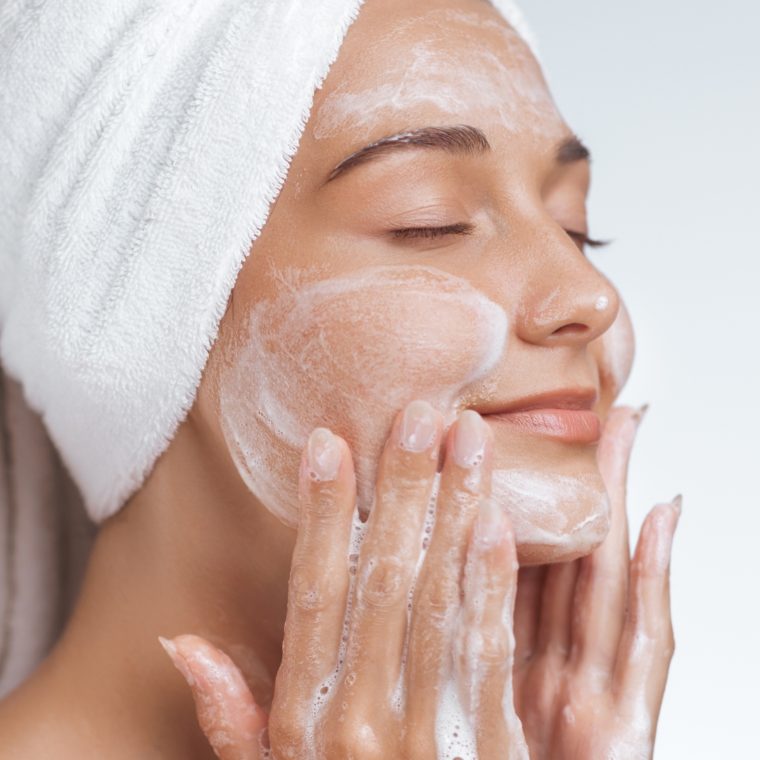 Gesicht reinigen